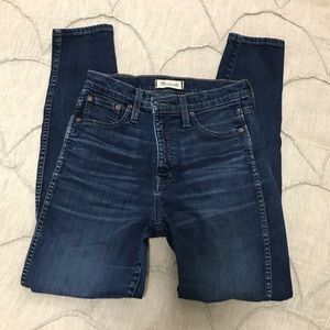 Madewell skinny jeans